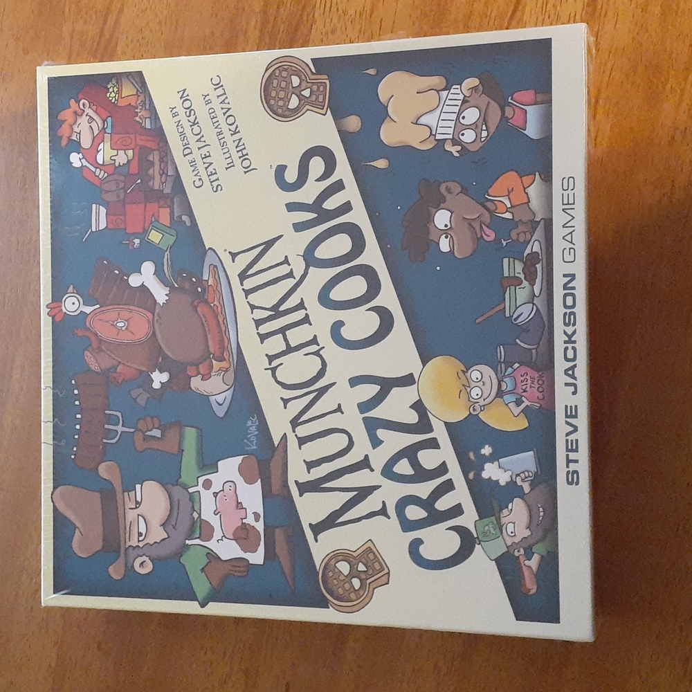 Munchkin Crazy Cooks game new sealed